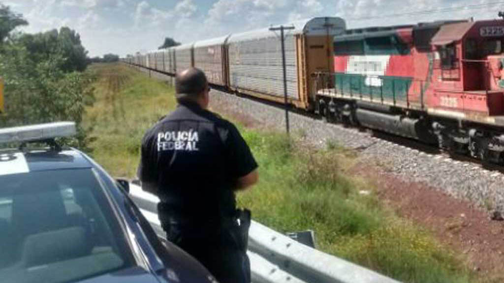 Decomisan 100 kilos de mariguana en tren