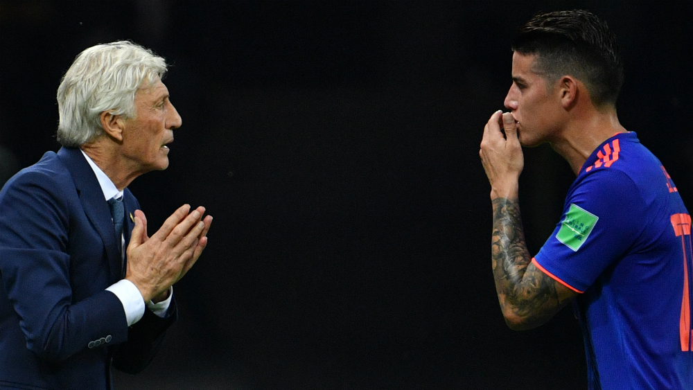 José Pekerman deja la dirección técnica de Colombia - pekerman-james