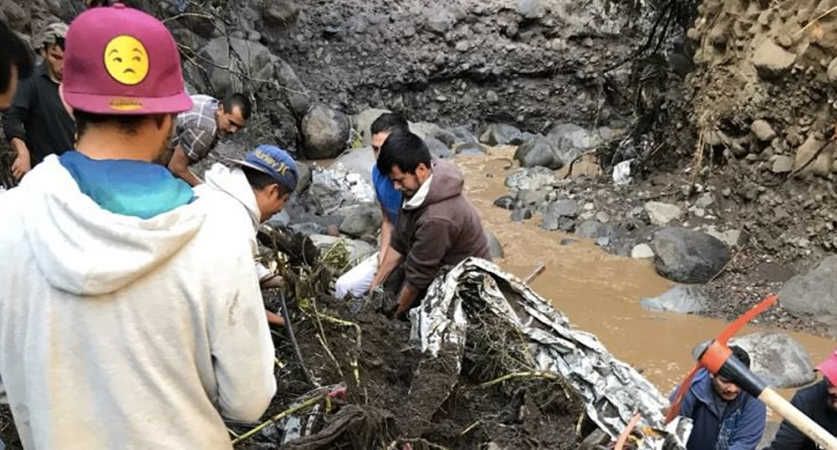 Continúa búsqueda de cuatro personas en Peribán