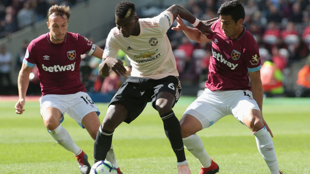 Manchester United pierde 3-1 contra el West Ham