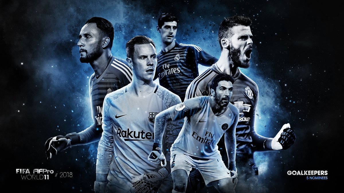 FIFA anuncia nominados para el 11 ideal de 2018 - porteros-fibpro