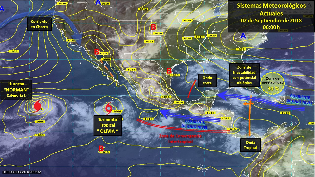 Prevalece el pronóstico de tormentas en gran parte del país - pronostico-domingo-2
