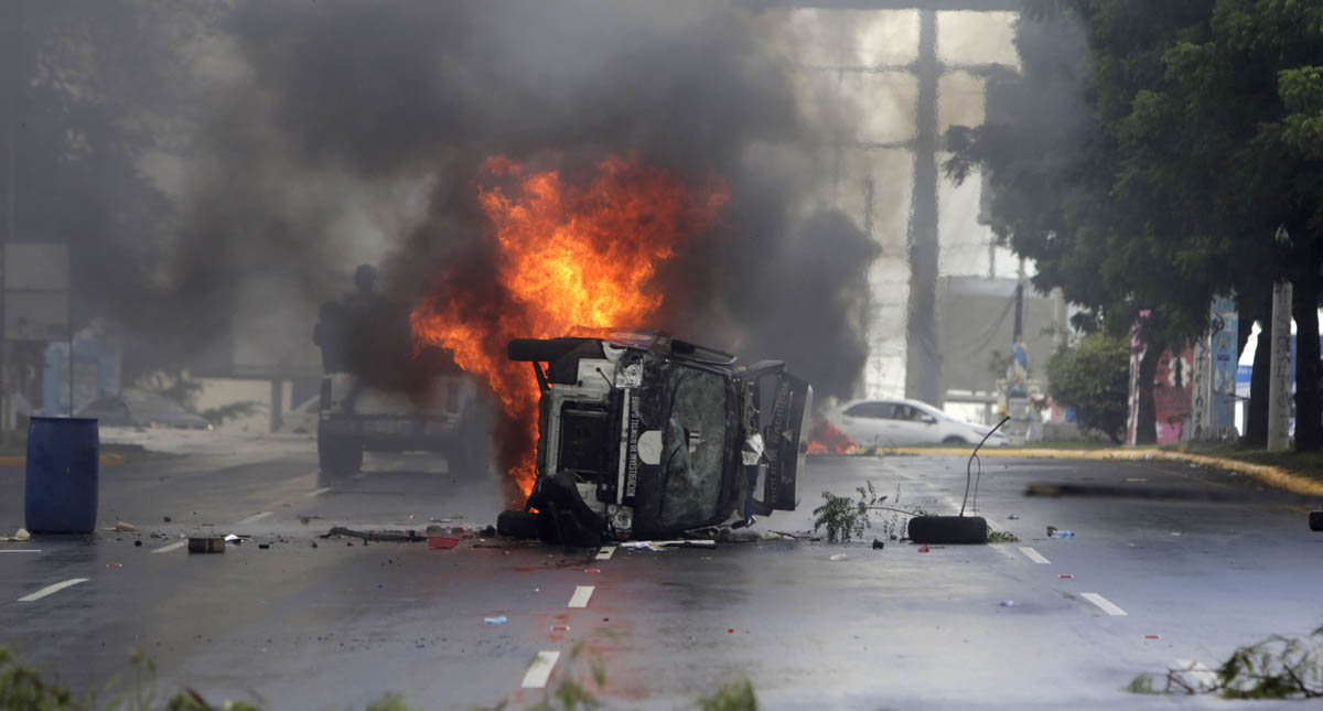 Disparos de paramilitares hieren a manifestantes en Nicaragua - protestas-en-nicaragua-m