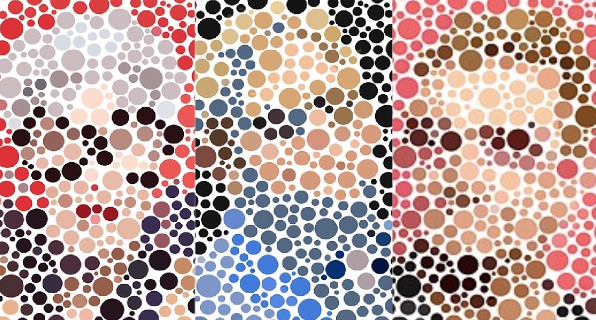 El test con celebridades y puntos para detectar daltonismo