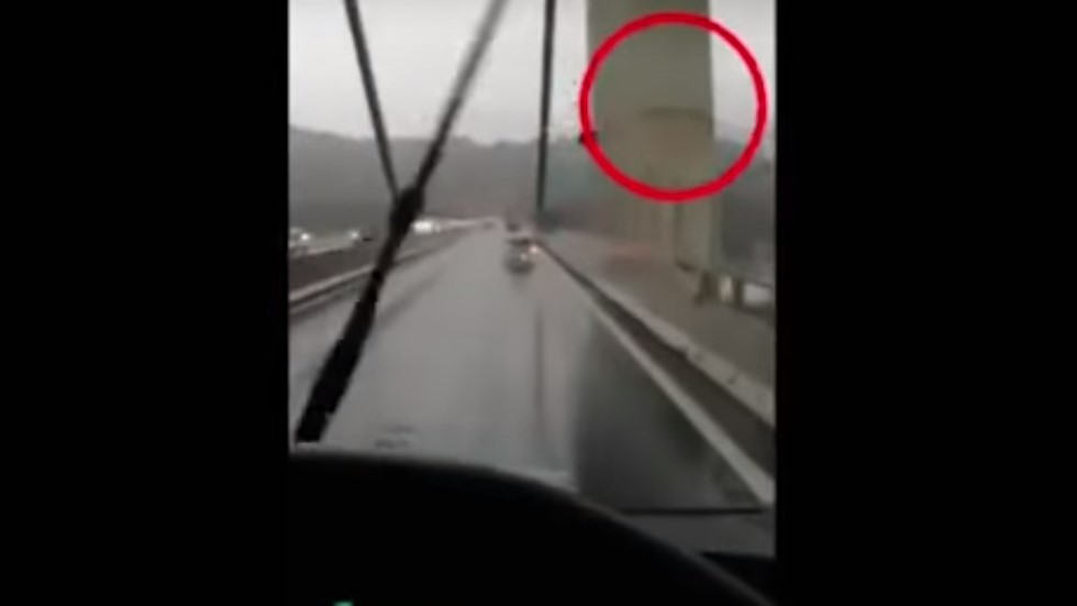 #Video Puente de Genova ya mostraba grave deterioro antes de colapsar
