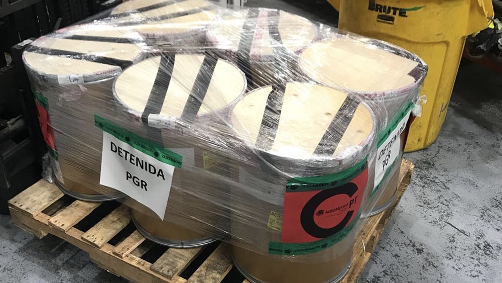 PGR asegura precursores químicos en el AICM