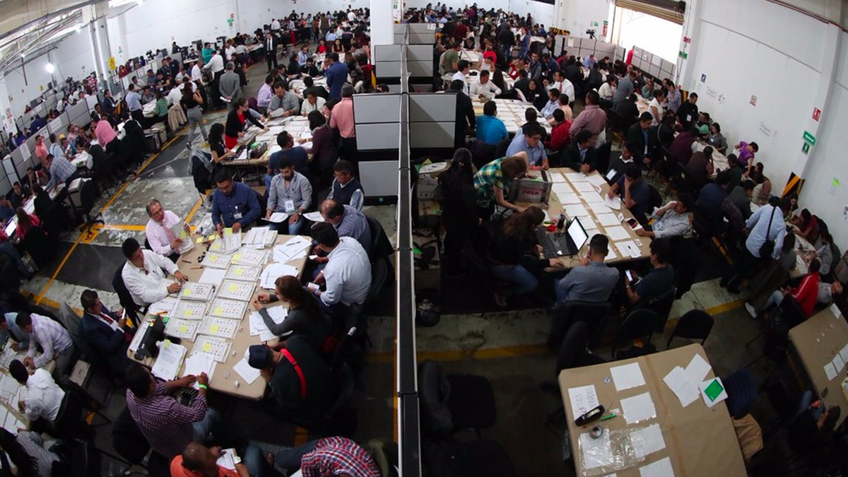 Recuento de votos en Puebla llega al 40 por ciento