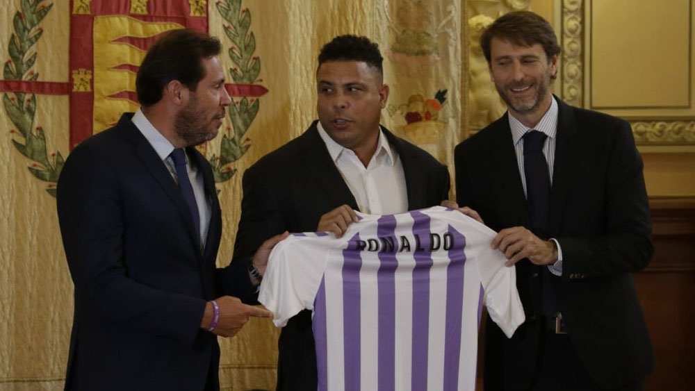 Ronaldo compra el 51 por ciento del Real Valladolid