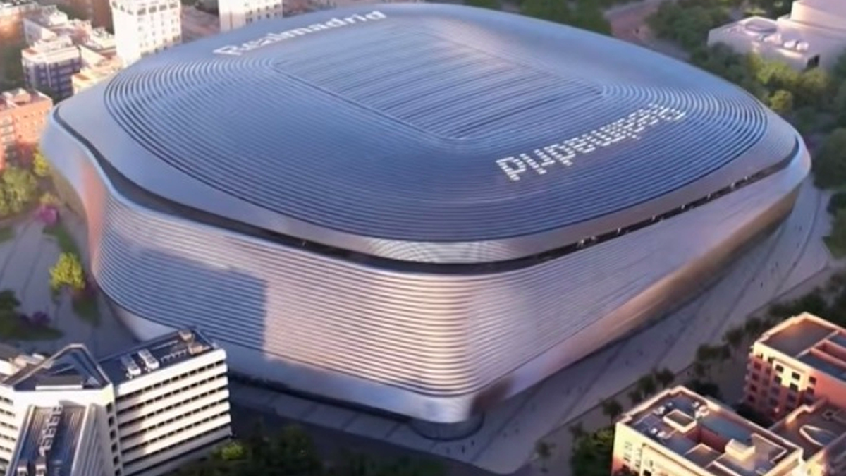 #Video Así lucirá la remodelación del Santiago Bernabéu
