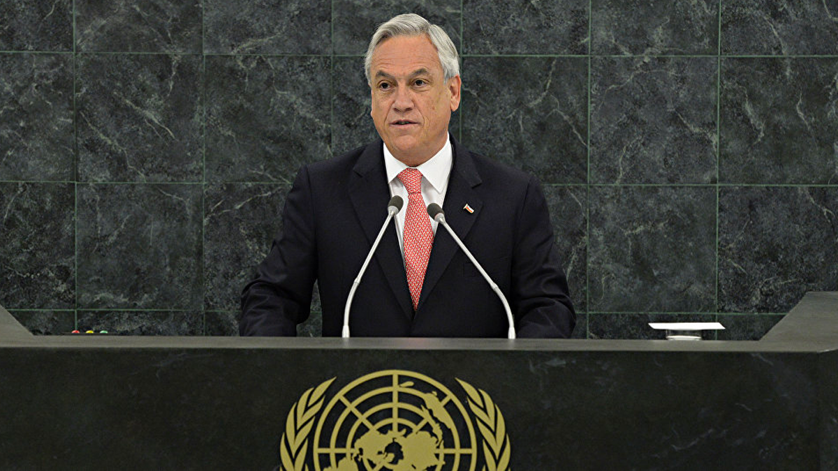 Mala opción intervención militar en Venezuela: presidente de Chile