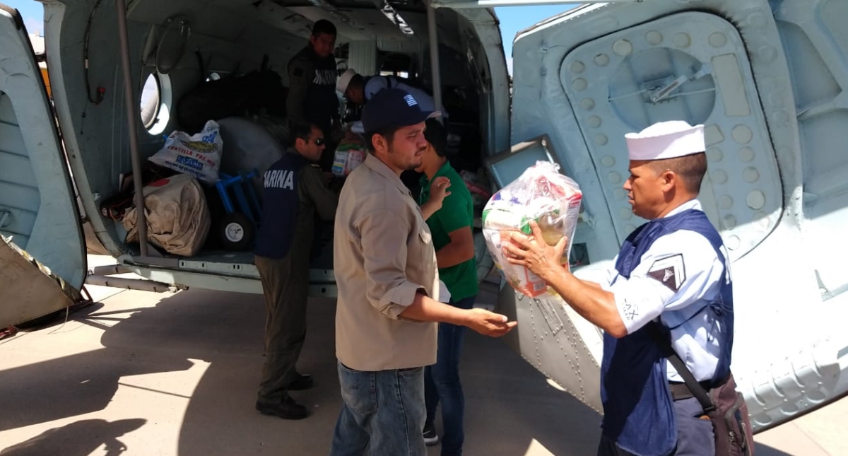 Semar envía víveres a damnificados por lluvias en Sinaloa - semar-plan-marina-viveres-damnificados-sinaloa-4