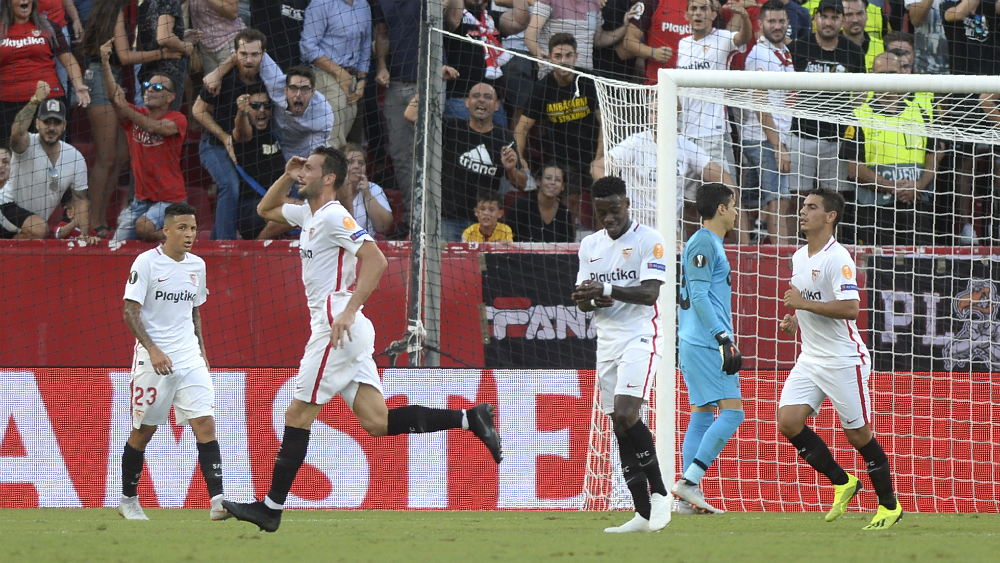 Estos son los resultados en la primera jornada de la Europa League - sevilla-standard-lieja-guillermo-ochoa-2