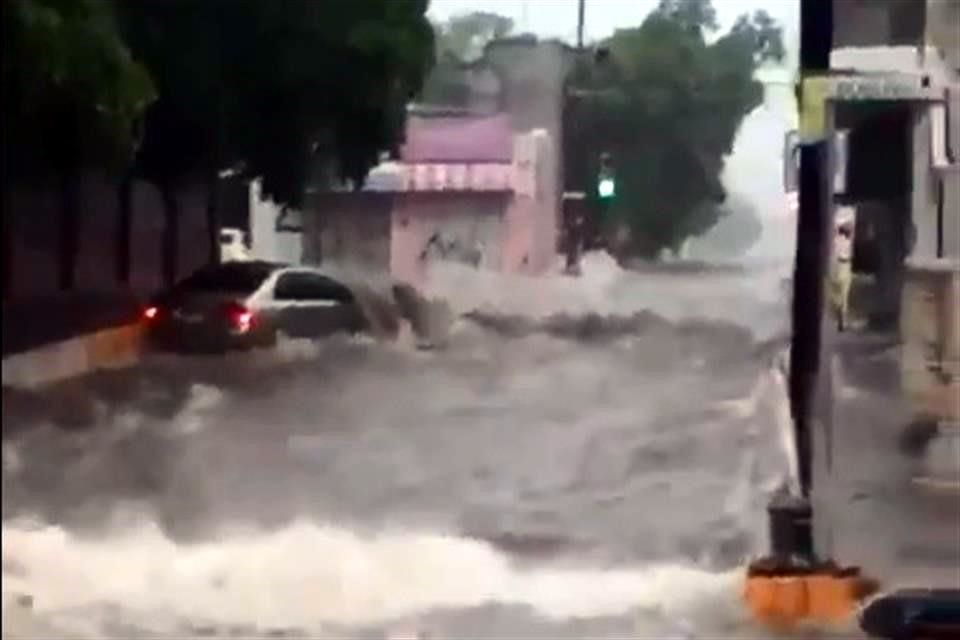 Lluvias causan inundaciones en varios municipios de Sinaloa - sinaloa-inundaciones