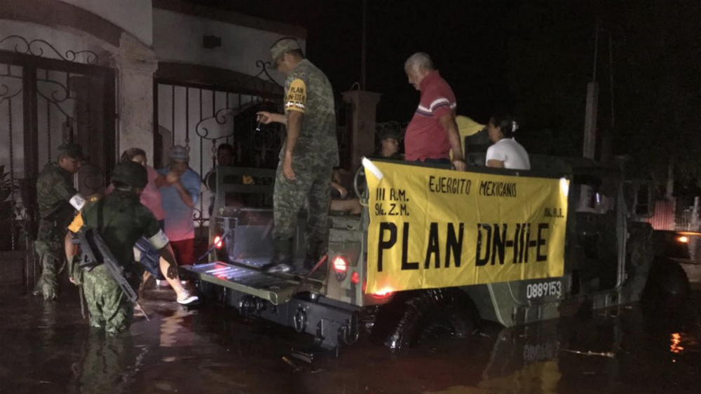 Protección Civil federal apoyará a Sinaloa ante emergencia por lluvias