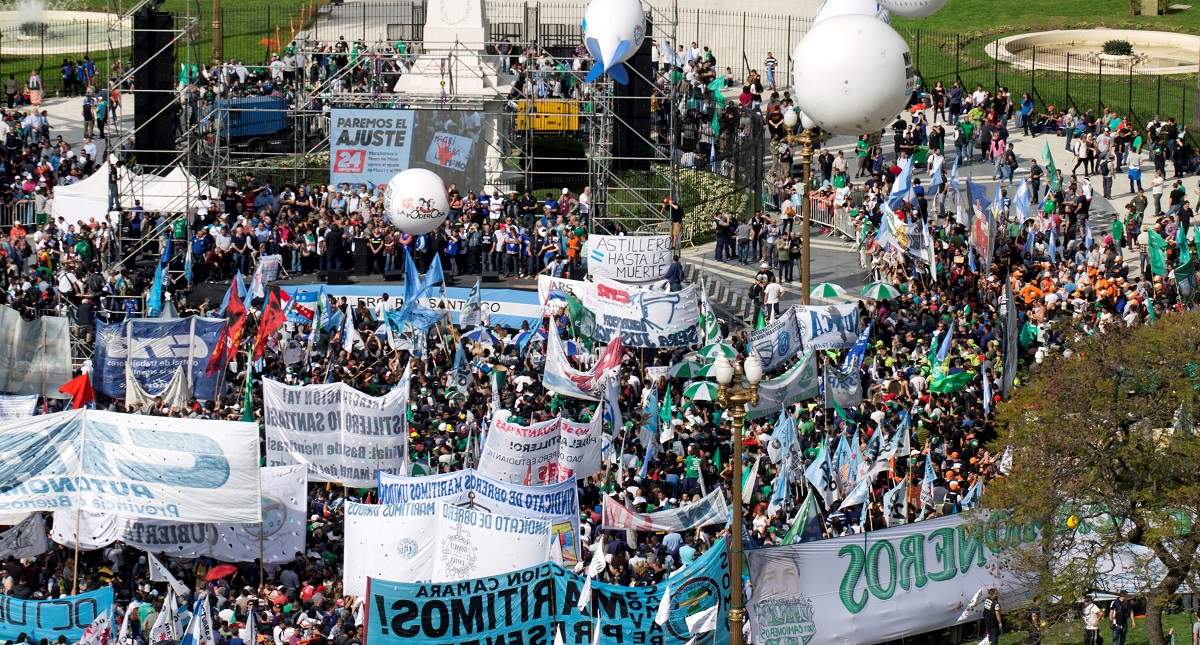 Sindicatos paralizan Argentina con huelga de 24 horas - sindicatos-paralizan-argentina-con-huelga
