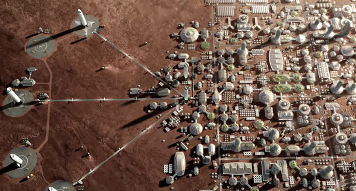 #Video Así planea Elon Musk colonizar Marte #Video Así planea Elon Musk colonizar Marte