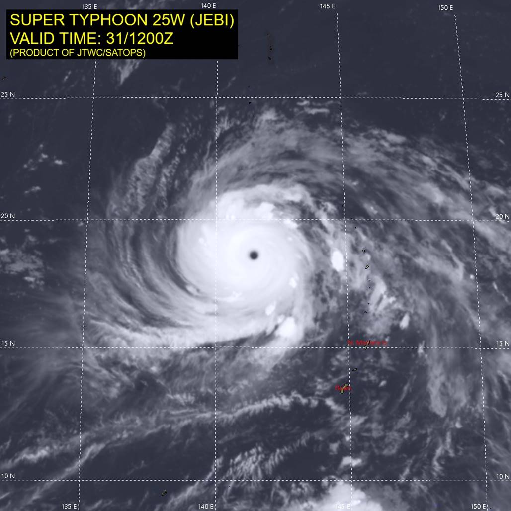 Tifón más fuerte en 25 años tocará tierra el martes en Japón - tifon-2