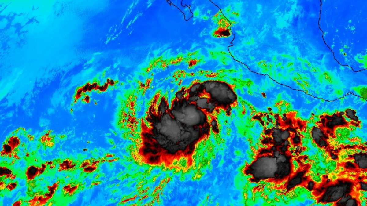 Se forma la tormenta tropical Rosa en el Pacífico