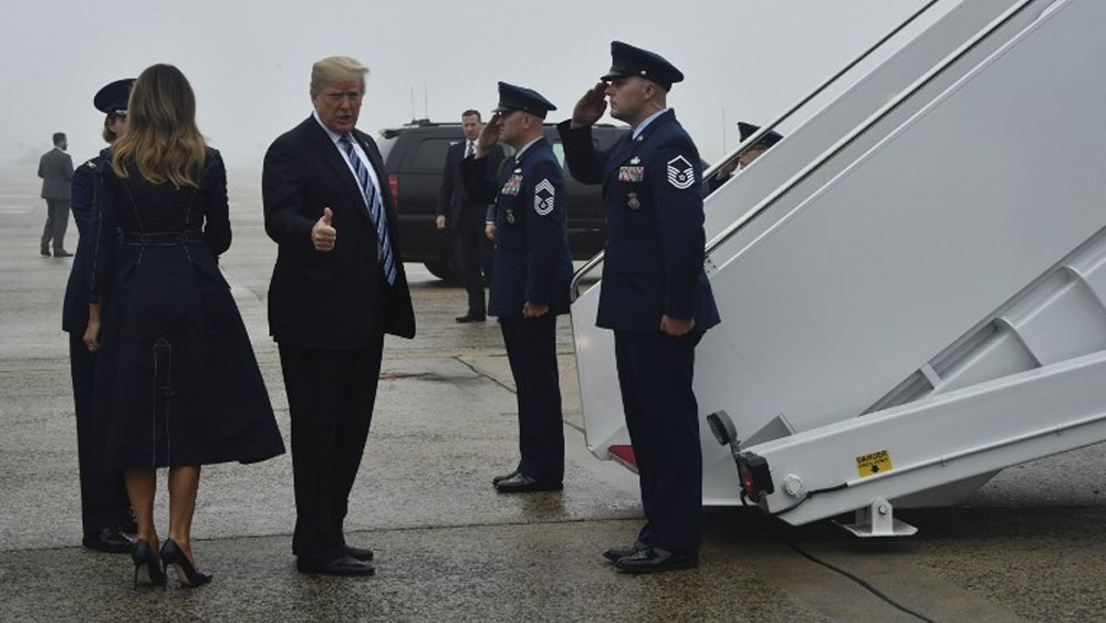 Trump recuerda en Pensilvania a víctimas del 11-S - trump-11s-homenaje