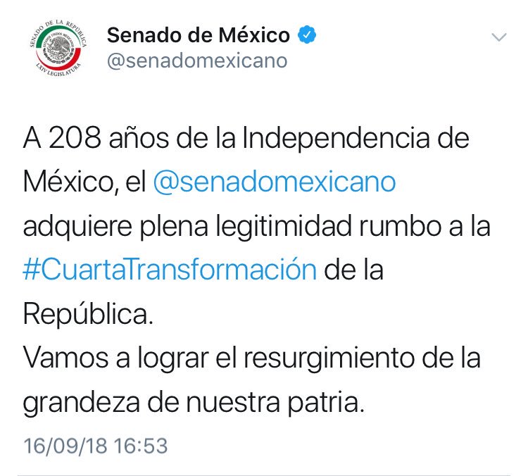 Martí Batres se disculpa por tuit del Senado - tuit-senado