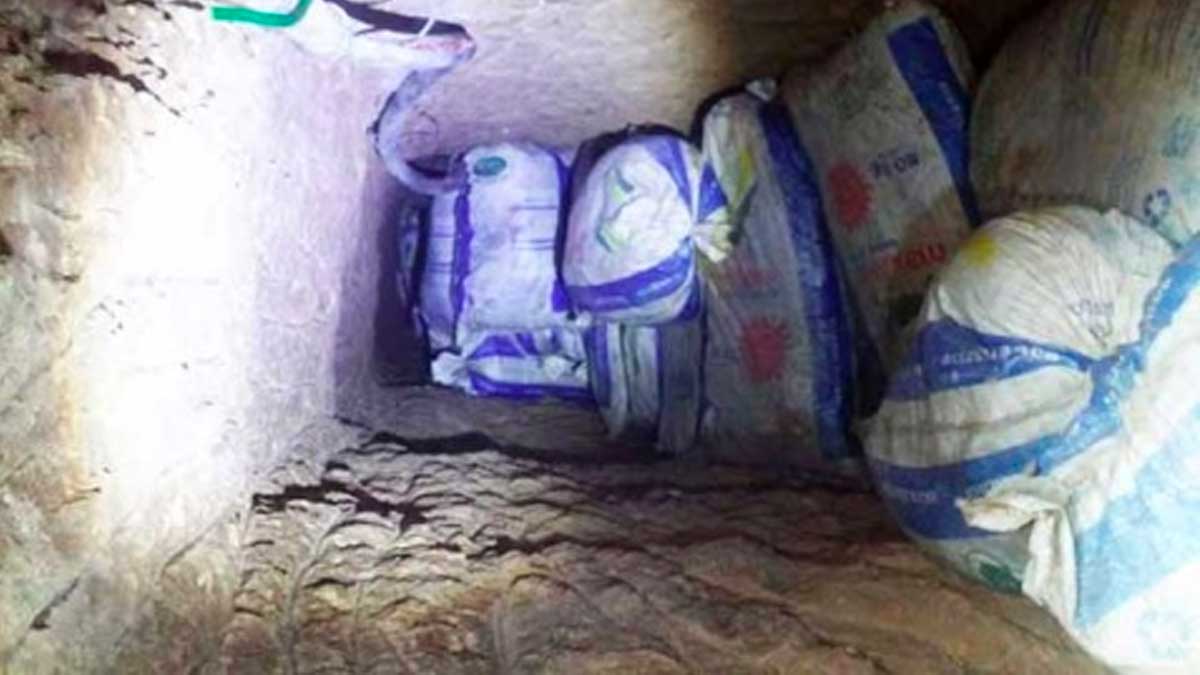 Descubren túnel para robo de combustible en Pachuca