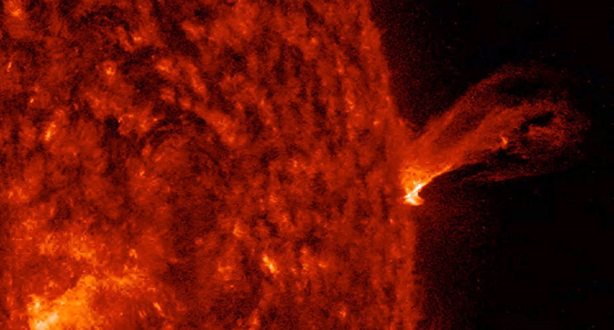 #Video NASA capta erupción solar en primer plano