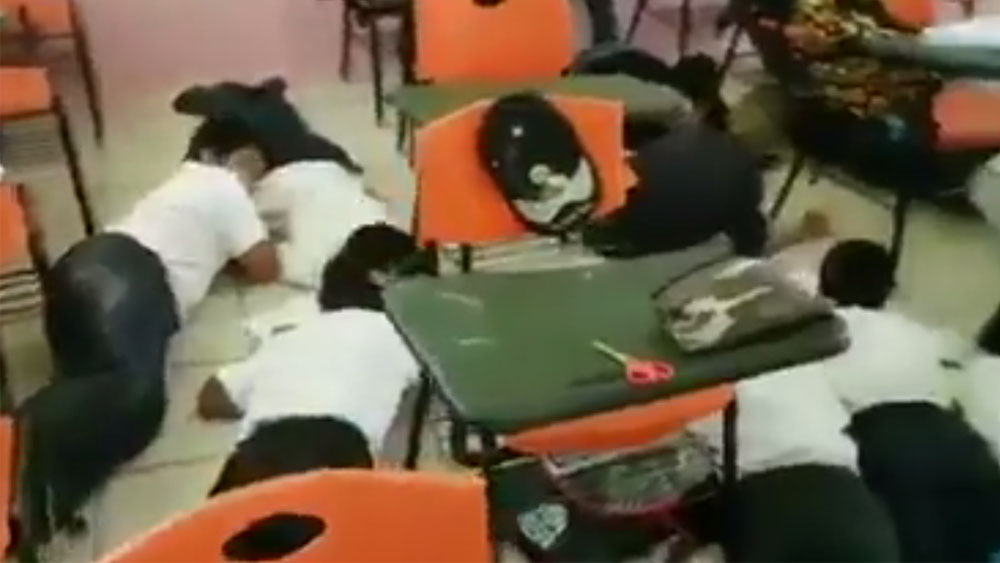#Video La reacción de niños durante tiroteo en Tamaulipas