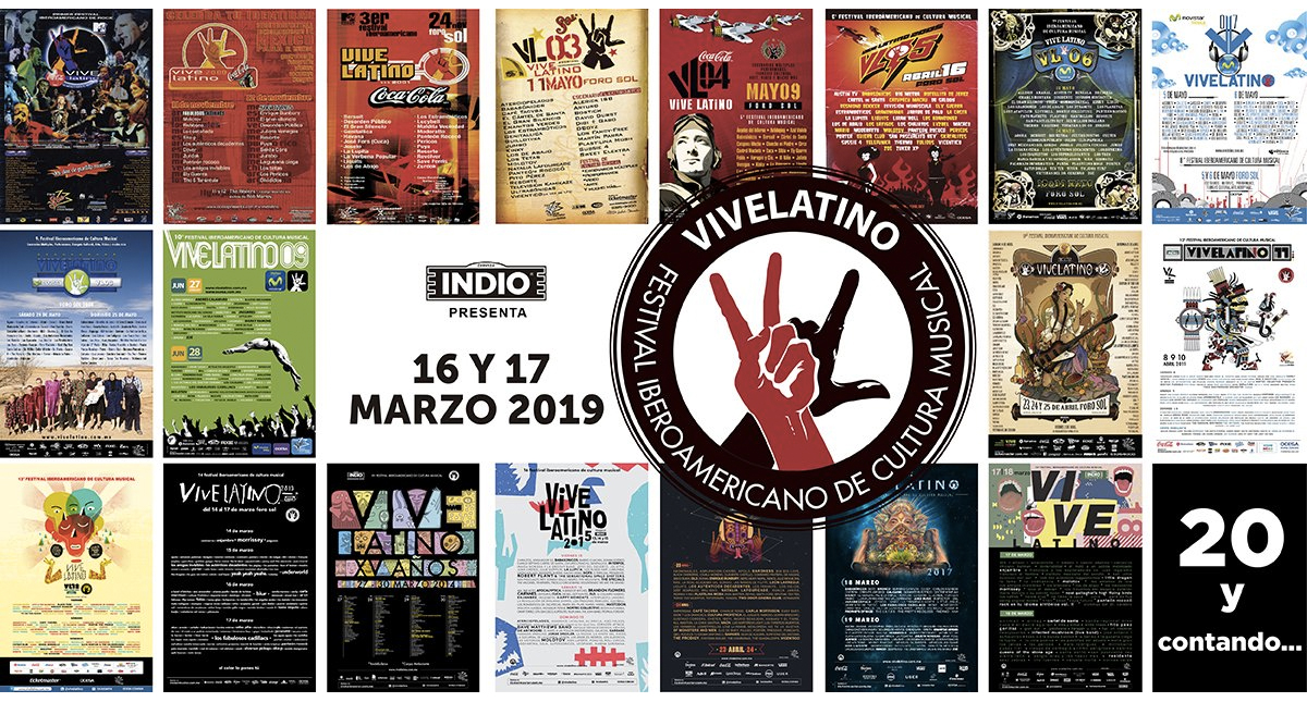 Anuncian fechas del Vive Latino 2019