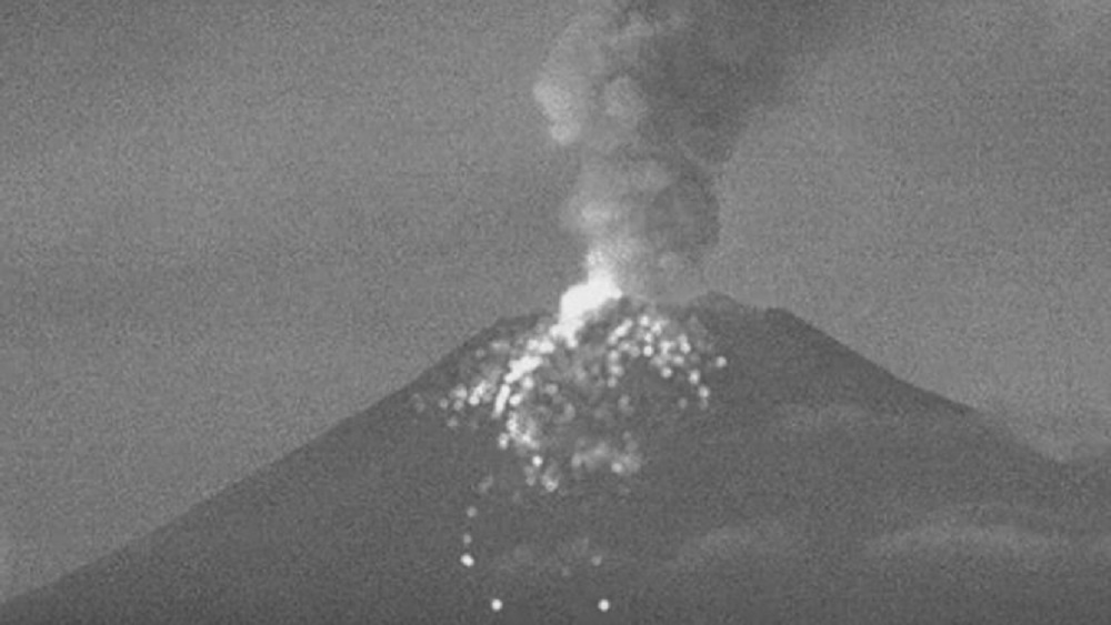 PC Estado de México alerta por explosión del Popocatépetl