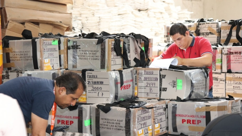 Recuento de votos en Puebla podría tardar cinco días