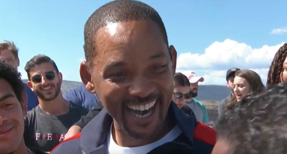 #Video Will Smith salta en bungee en el Gran Cañón en su cumpleaños 50