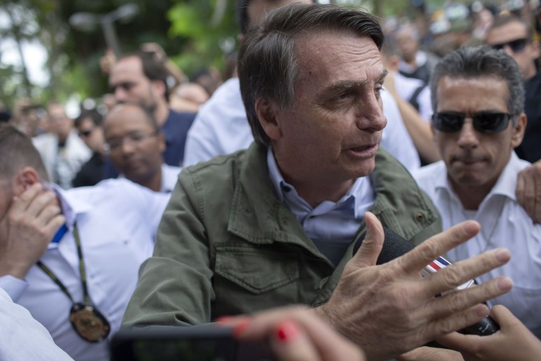 Bolsonaro descarta apoyo a intervención militar en Venezuela - 000-1ae000