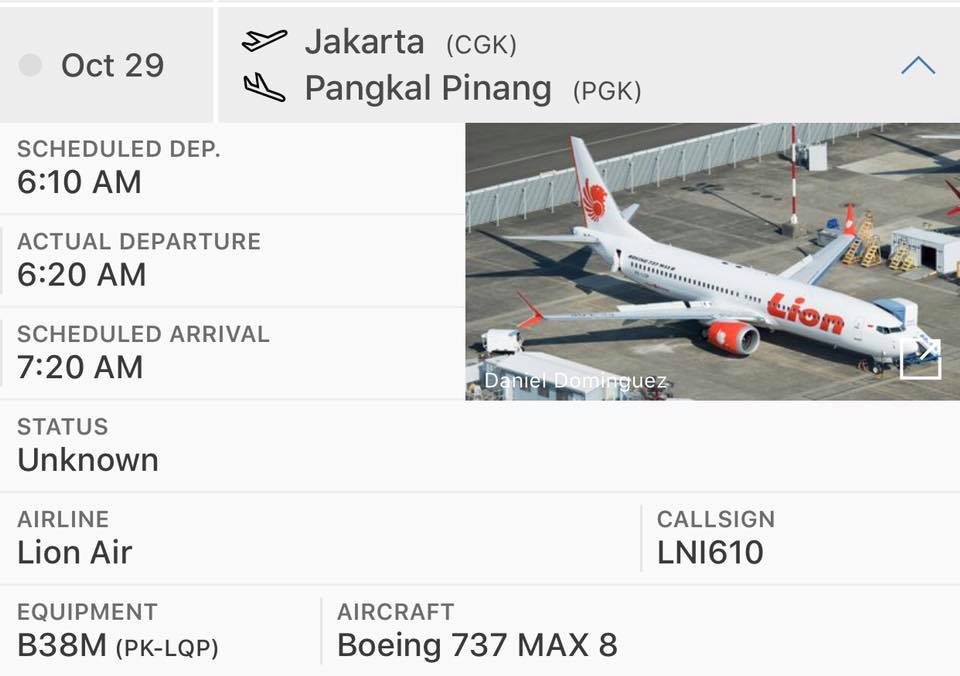 Se estrella en el mar vuelo de Lion Air con 188 personas a bordo - 45026492-10217601287007865-8587148287801294848-n