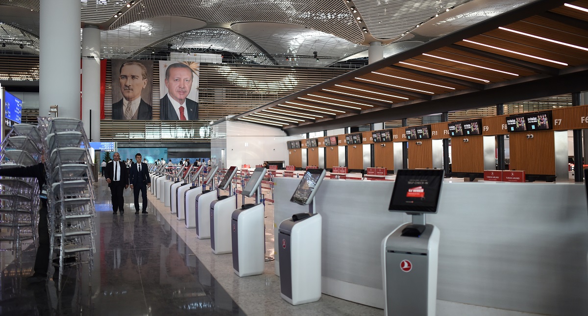 Inauguran el que sería el aeropuerto más grande del mundo en Turquía - aeropuerto-estambul