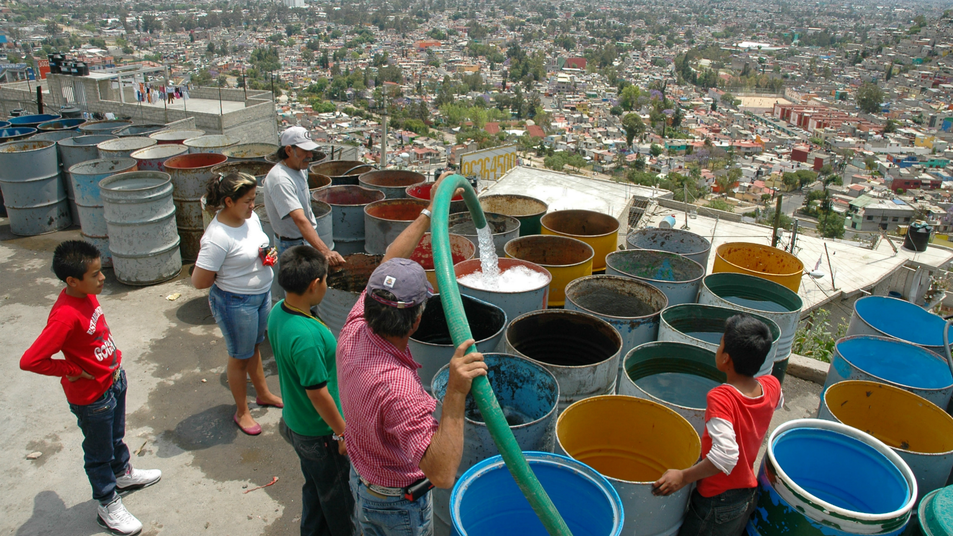 Las colonias afectadas por el corte de agua en Ciudad de México