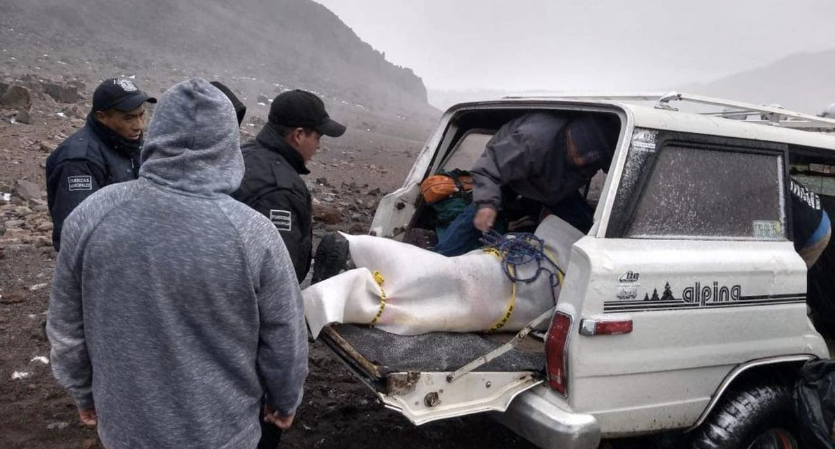 Mueren tres alpinistas en el Pico de Orizaba