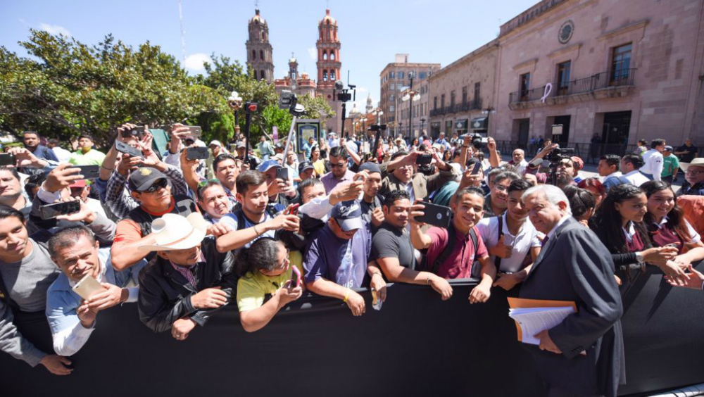 Descarta AMLO uso de método “fracking” en extracción de petróleo - amlo-san-luis-potosi-gira