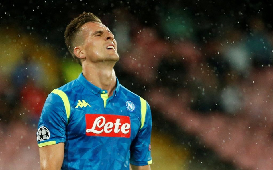 Asaltan a jugador del Napoli tras partido de Champions - arkadiusz-milik-asalto-napoli