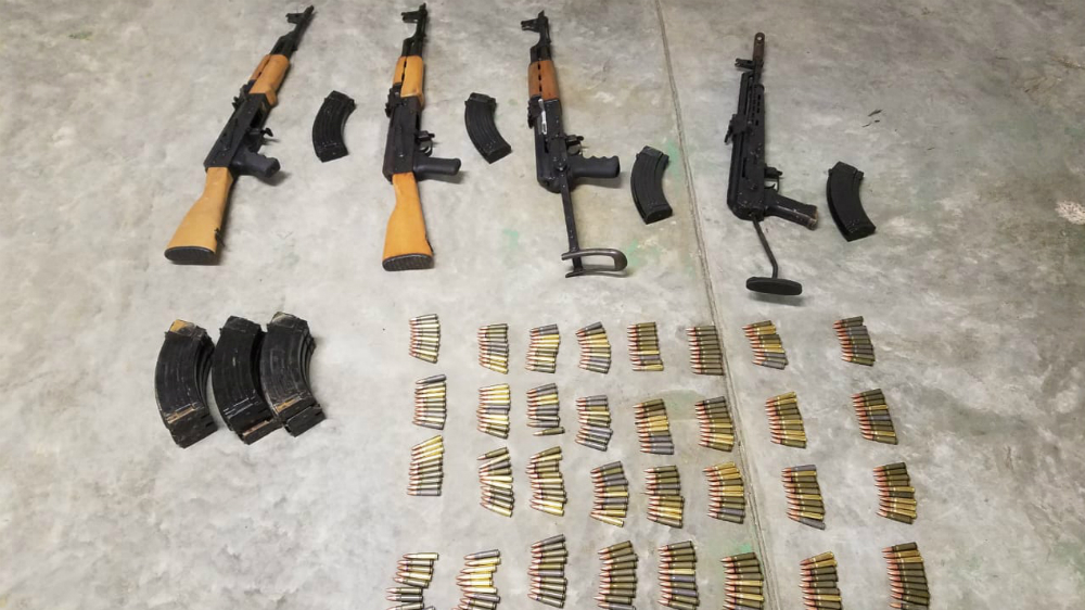 Aseguran 280 kilogramos de mariguana en Tamaulipas - armas-aseguradas-tamaulipas-nueva-ciudad-guerrero