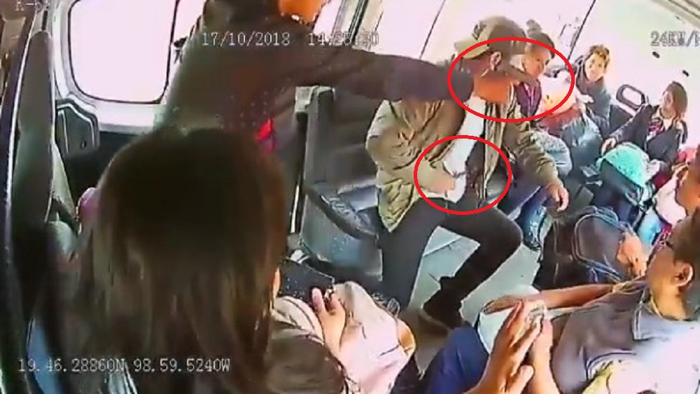 #Video Nuevo asalto al transporte público en el Edomex