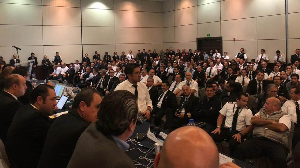 Pilotos de Aeroméxico no se irán a huelga - aspa-conesa-aeromexico
