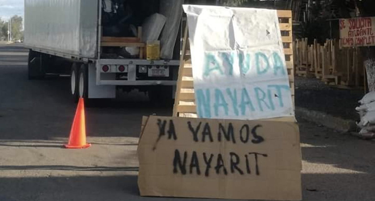 ¿Cómo ayudar a los damnificados de Nayarit en la Ciudad de México?