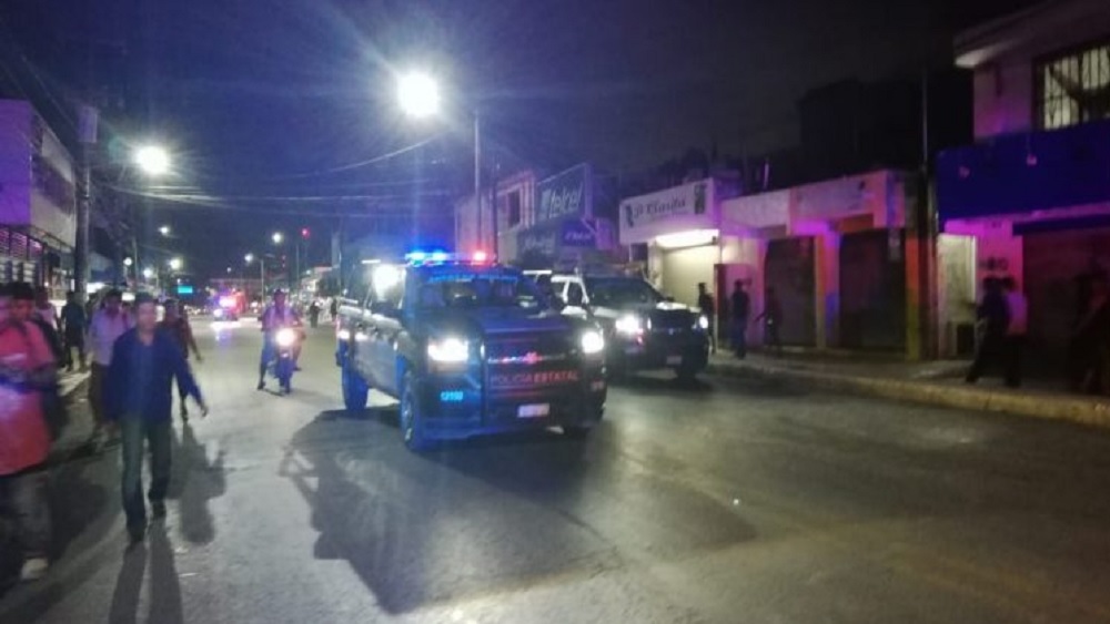 Balean a hombre en el centro de Cancún