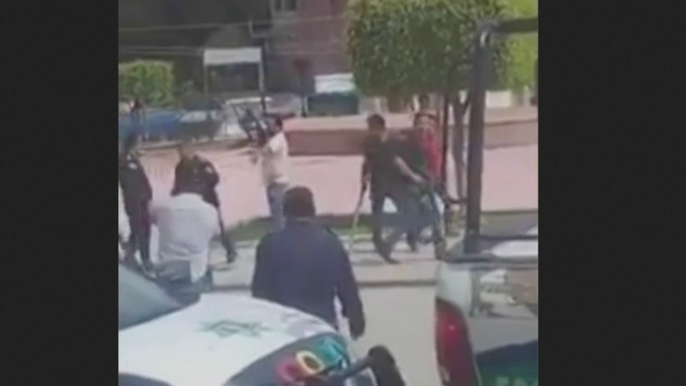 #Video Balacera en Chiapas tras toma de posesión de alcalde
