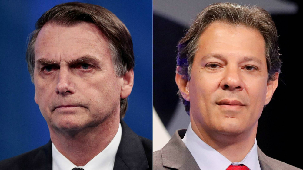 Bolsonaro lidera con 35 por ciento en nueva encuesta: Datafolha