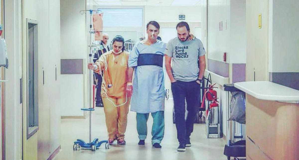 Inician elecciones en Brasil con Bolsonaro como favorito - bolsonaro-recuperandose-en-el-hospital-tras-ser-apunalado