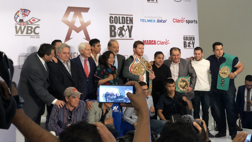 Postulan al ‘Canelo’ Álvarez para el Premio Nacional del Deporte 2018