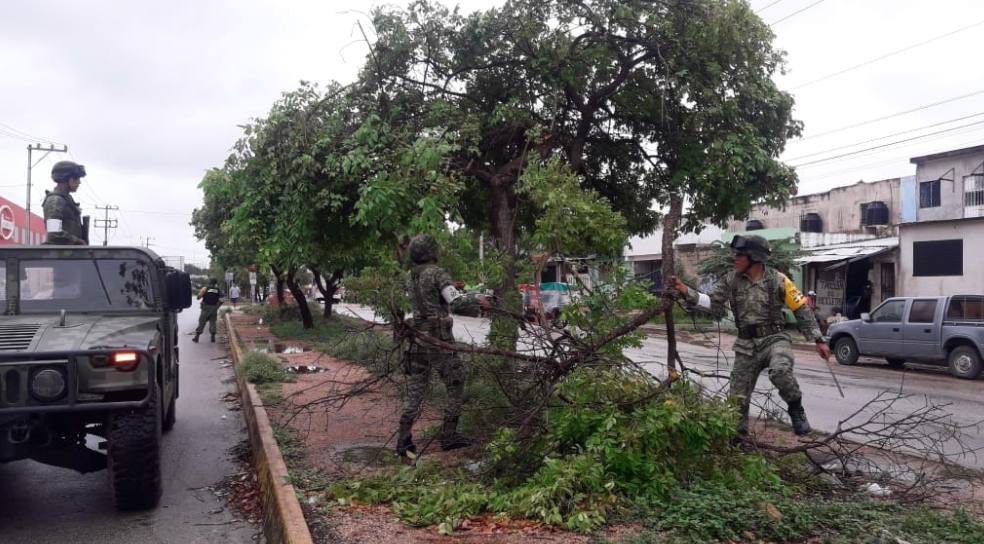 Aplica Sedena el Plan DNIII en Quintana Roo