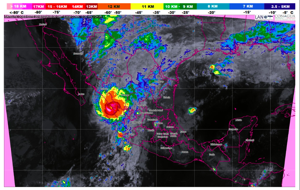 Piden evitar rumores sobre afectaciones de Willa en Islas Marías