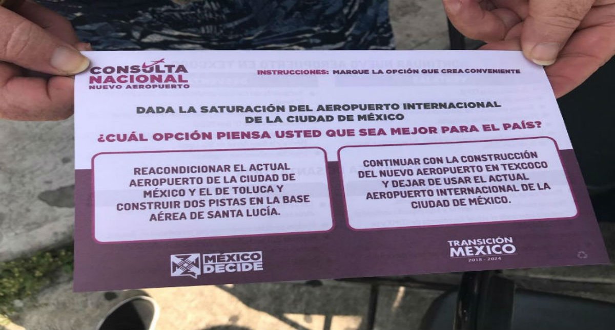 Confían en consulta para construcción de nuevo aeropuerto